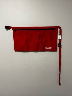 Coca Cola Red Waist Money Apron Pouch - Slim Crossbody Pouch